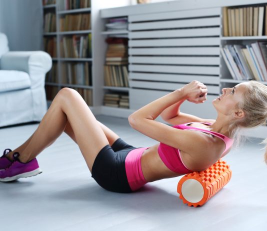 En foam roller gør musklerne klar igen Foam roller